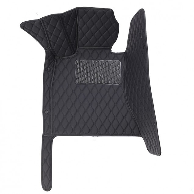 Black and Black Stitching Luxury Leather Diamond Car Mats Websites Black and Black Stitching Luxury Leather Diamond Car Mats Websites