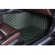 Black and Green Stitching Luxury Leather Diamond Car Mats Websites Black and Green Stitching Luxury Leather Diamond Car Mats Websites