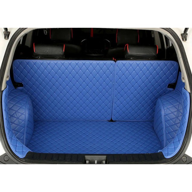 Blue Full Cover Luxury Leather Diamond Trunk Car Floor Mats Websites Blue Full Cover Luxury Leather Diamond Trunk Car Floor Mats Websites