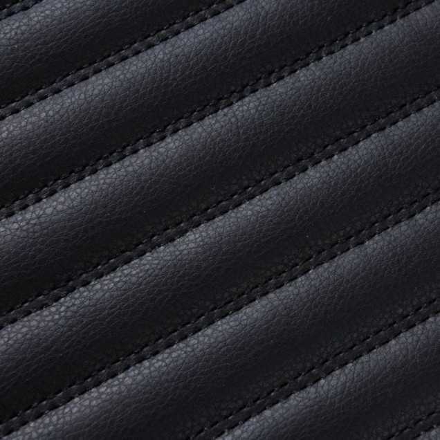 Black Luxury Leather Stripe Car Floor Mats Websites